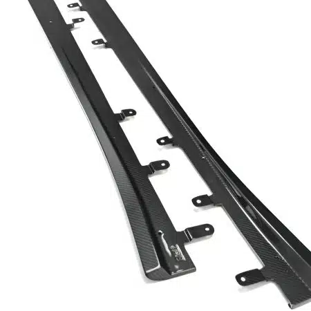 Trevora Carbon Flat Side Skirt Set for G87 BMW M2 [TR-BG87FSS]