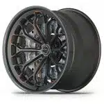 Brixton Forged RS Series CM6-RS Targa Wheel - Front Side View of Wheel