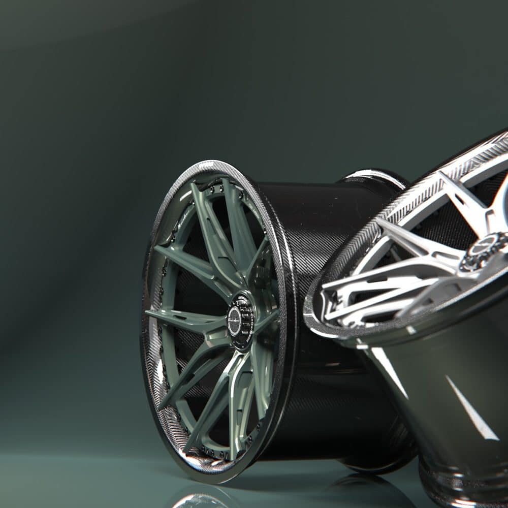 Brixton Forged Carbon+ Series FDE01 Wheel - Bulletproof Automotive