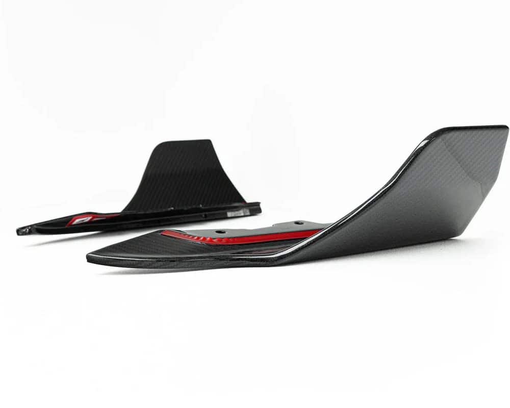 Trevora Carbon Rear Bumper Winglet Set for G87 BMW M2