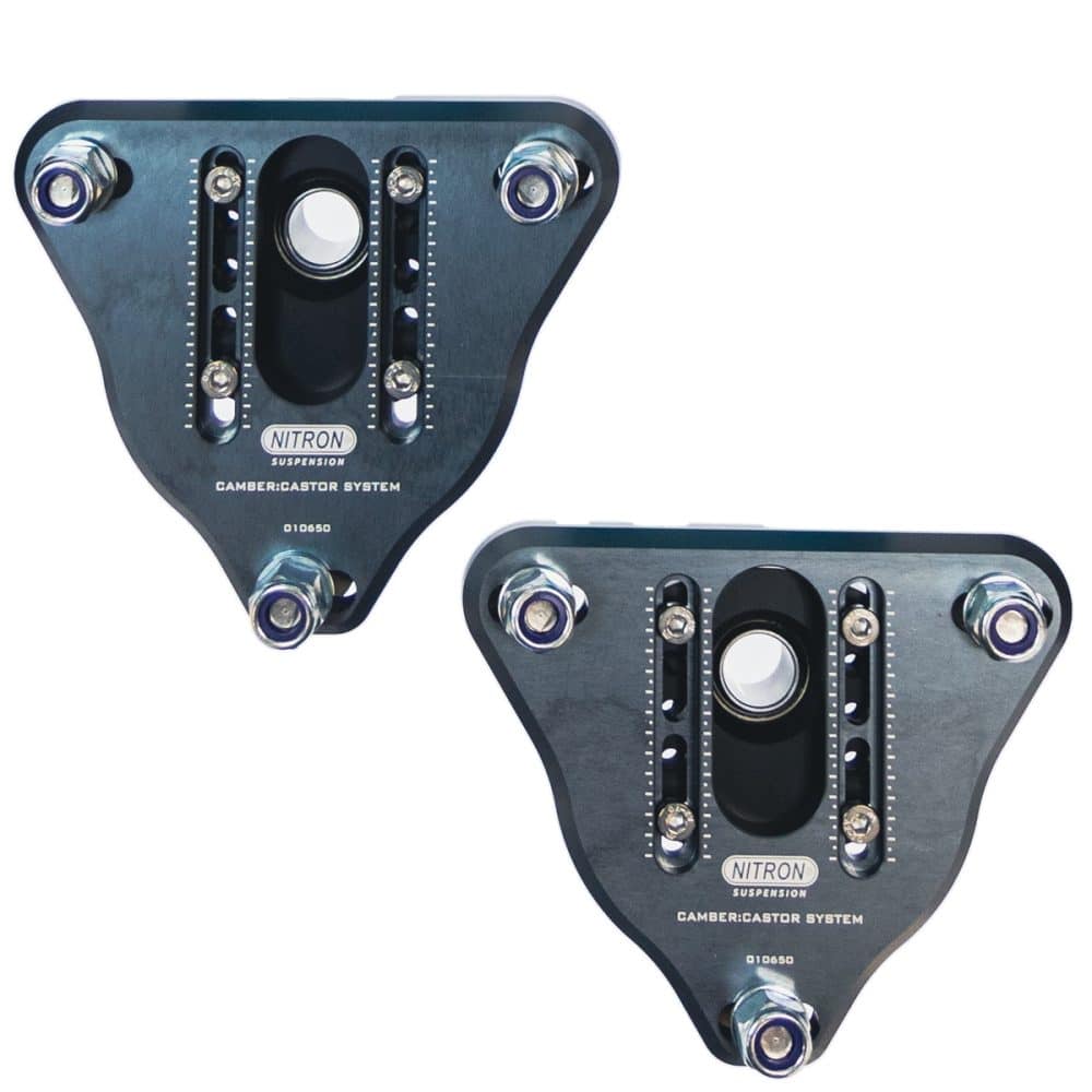 Nitron Adjustable Front Top Plates for FK8 Honda Civic Type R - Overview of Pair