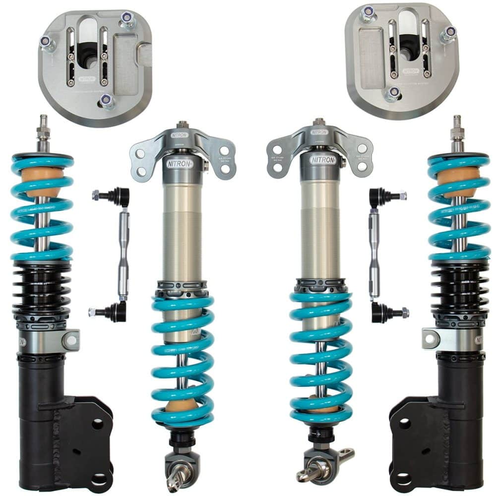 Nitron NTR-R1 Coilover Kit for S550 Ford Mustang Shelby GT350 / GT500 - Overview of Kit