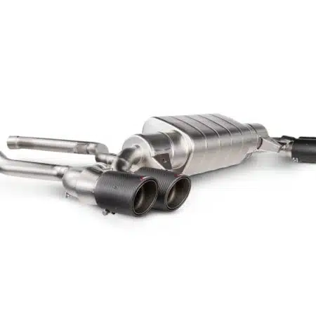 Akrapovic Evolution Line for BMW M440i in Titanium with Carbon Tips, Link Pipes and Downpipe [S-BM/T/18H-E-DP]