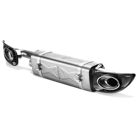 Akrapovic Slip-On Line for 997.2 Porsche 911 Turbo [S-PO997TFLH]