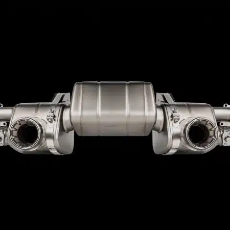 Akrapovic Titanium Slip-On Race Line for Porsche 718 Cayman GTS 4.0 and Boxster GTS 4.0 with Titanium Tips [S-PO/TI/18/1-TP]
