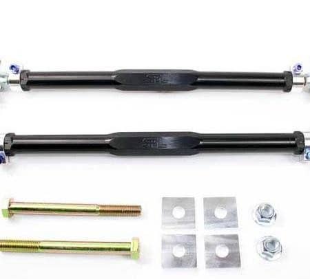 SPL Parts Adjustable Bumpsteer Rear Toe Links with Eccentric Lockouts for E8x / E9x BMW 1 and 3 Series (Non-M) [SPLRTAELE9X]