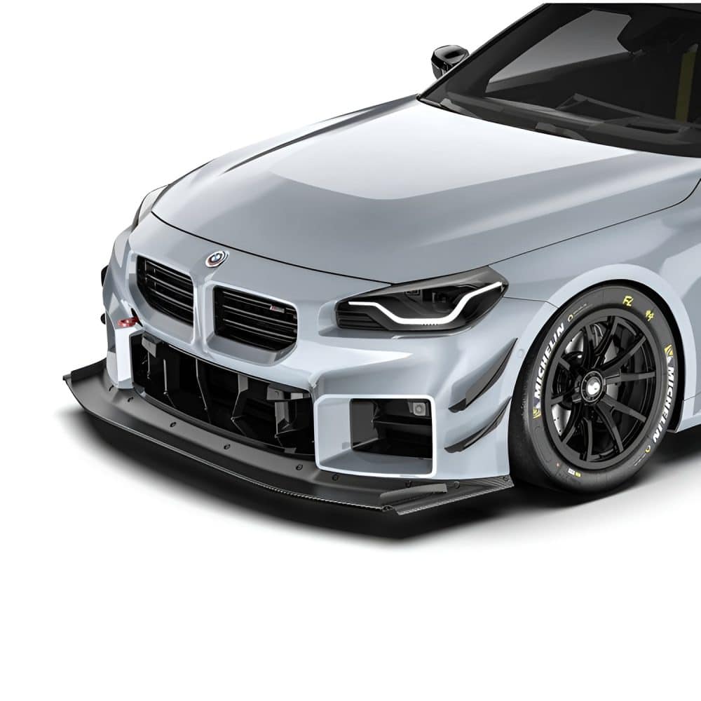 ADRO ARD Carbon Front Splitter for G87 BMW M2 Installed