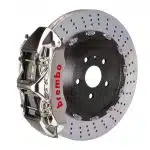 Brembo Front Big Brake Kit (GT|R System) for MS Tesla Model S / Plaid - Cross Drilled