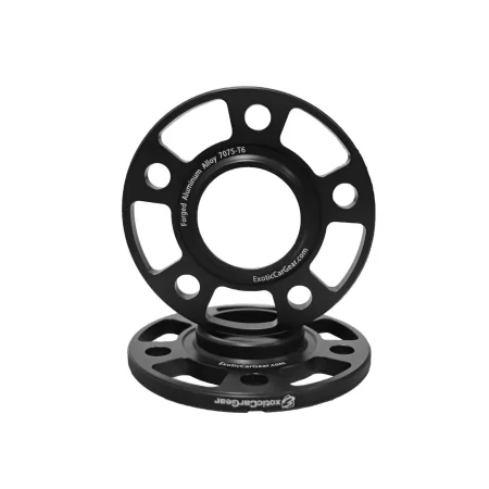Exotic Car Gear Aluminum Wheel Spacers for Ferrari 458, 488, 599, 812, F8, F12, FF, GTC4Lusso, Portofino, and SF90
