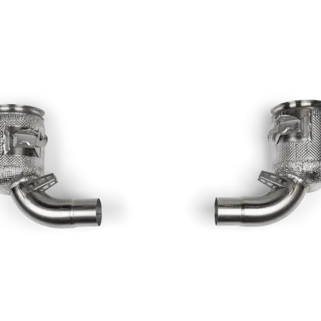 Akrapovic Link Pipes with Sport Cats for 992.2 Porsche 911 Carrera [L-PO/SS/6]