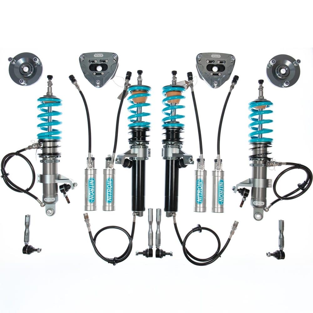 Nitron NTR-R3 Coilover Kit for 996 Porsche 911 Carrera 4, Carrera 4S, Turbo, and Turbo S - Overview of Kit
