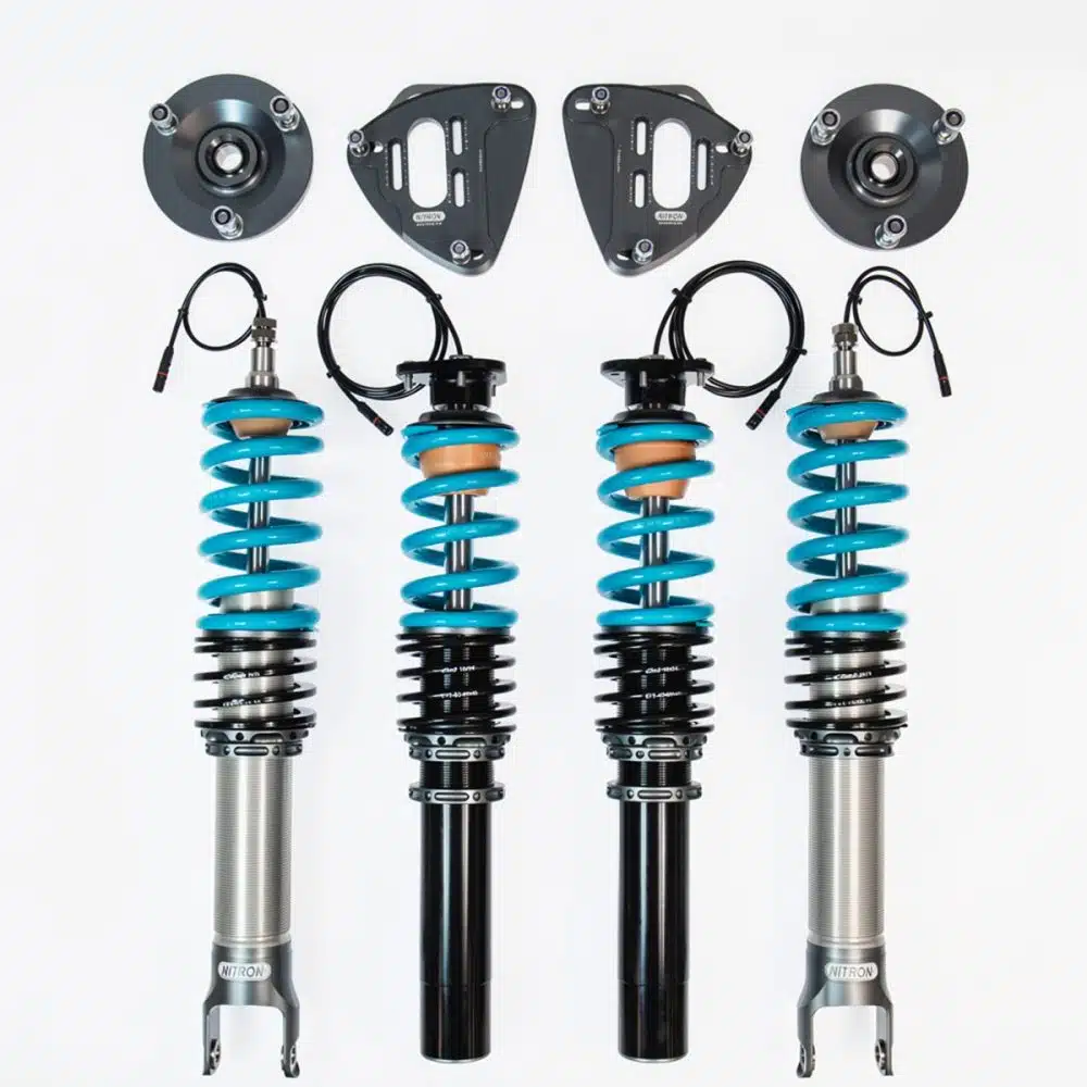 Nitron elec-TRON R1 Coilover Kit for 997 Porsche 911 Carrera / Carrera GTS / Carrera S - Overview of Kit