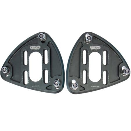 Nitron Front Adjustable Top Plates for 997 Porsche 911 Cup [NTCPO013TPF]