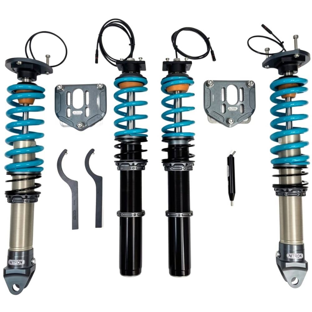 Nitron elec-TRON R1 Coilover Kit for 991 Porsche 911 Carrera / Turbo - Overview of Kit