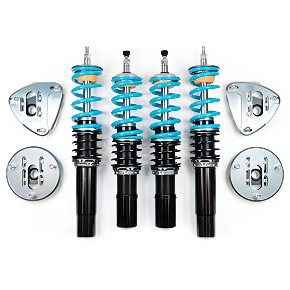 Nitron NTR-R1 Coilover Kit for 987 Porsche Boxster and Boxster S / Cayman, Cayman R, and Cayman S - Overview of Kit