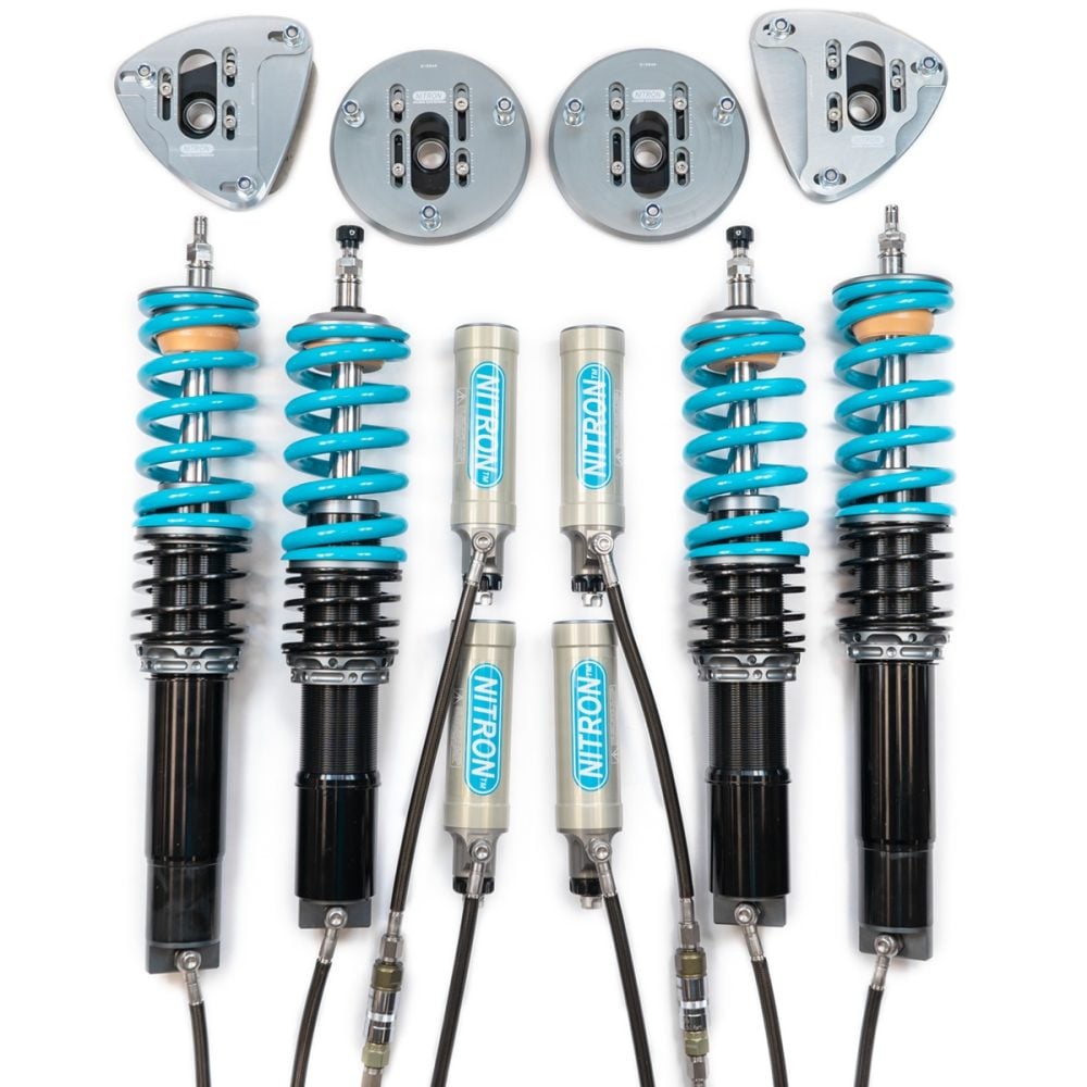 Nitron NTR-R3 Coilover Kit for 987 Porsche Boxster and Boxster S / Cayman, Cayman R, and Cayman S - Overview of Kit