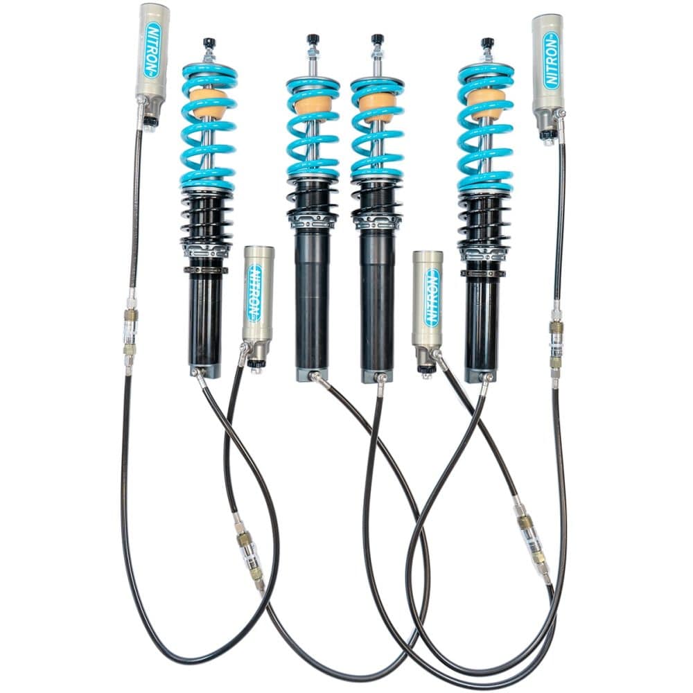 Nitron 3-Way RoadSport Coilover Kit for 981 Porsche Cayman GT4 / 982 718 Cayman GT4 and GT4 RS - Overview of Kit