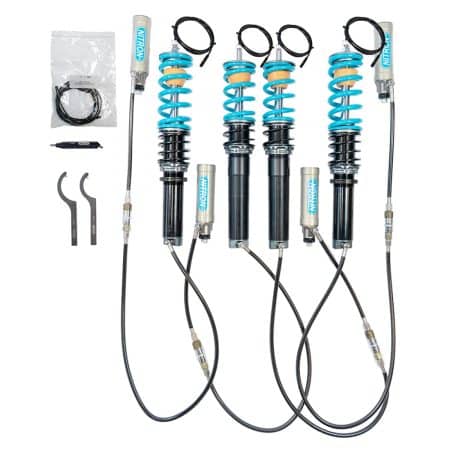 Nitron elec-TRON 3-Way RoadSport Coilover Kit for 981 Porsche Cayman GT4 / 982 718 Cayman GT4 and GT4 RS [NTCPO031ERS3]