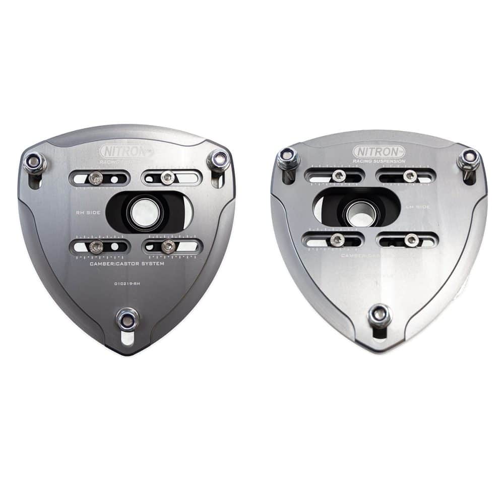 Nitron Front Adjustable Top Plates for Subaru BRZ / Toyota GT86 and GR86 - Top Overview