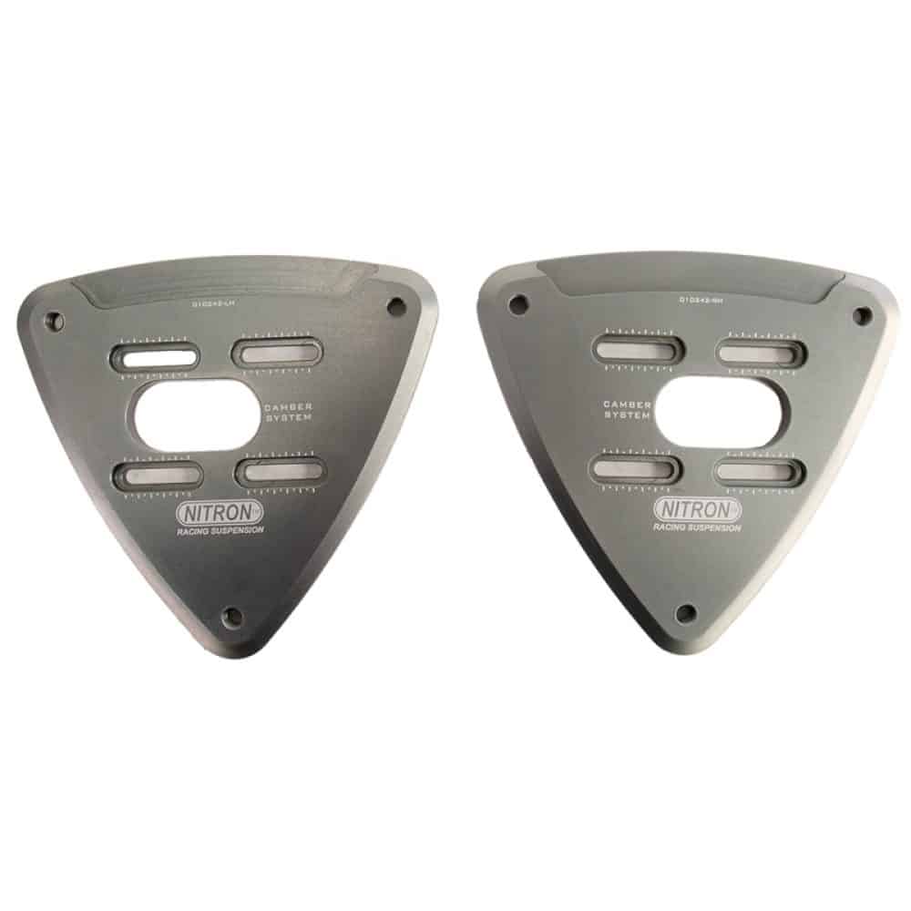 Nitron Front Adjustable Top Plates for GEF / GHF / GRx / GVx Subaru Impreza WRX and WRX STi