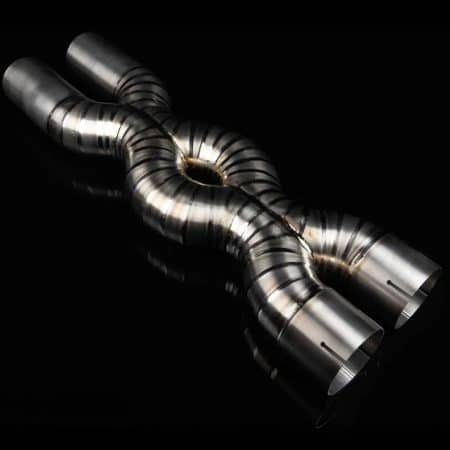Boost Logic Titanium Triple X Mid-pipe for F152M Ferrari 812 Superfast [BL 05040603]