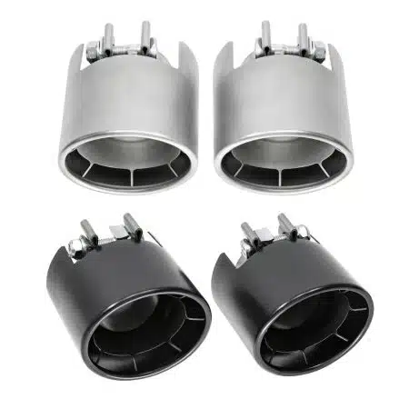 SOUL Performance Weissach-Style Bolt-On Exhaust Tips for 718 Porsche GT4 / Spyder / GTS 4.0