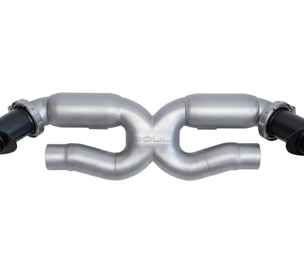 SOUL Performance Exhaust System for Porsche 992.1 Carrera X-Pipe