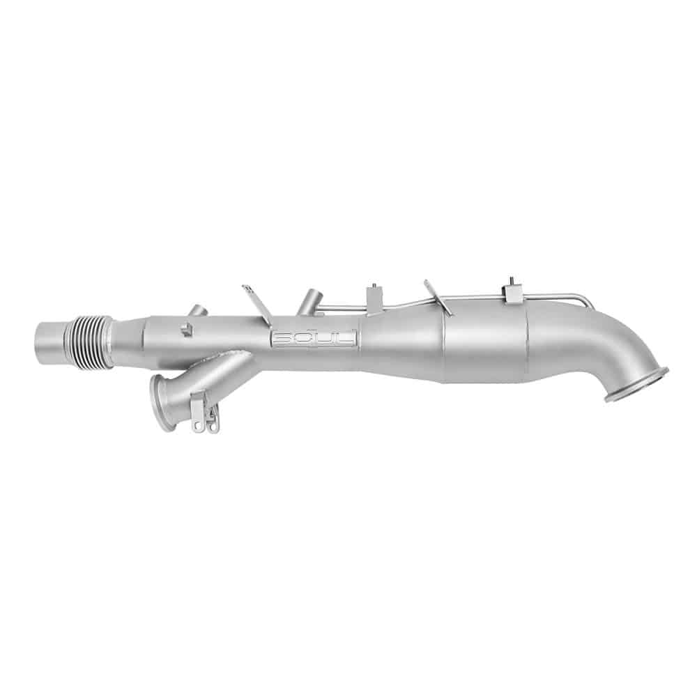 SOUL Performance Sport Cat Downpipe for 992.2 Porsche 911 Carrera GTS