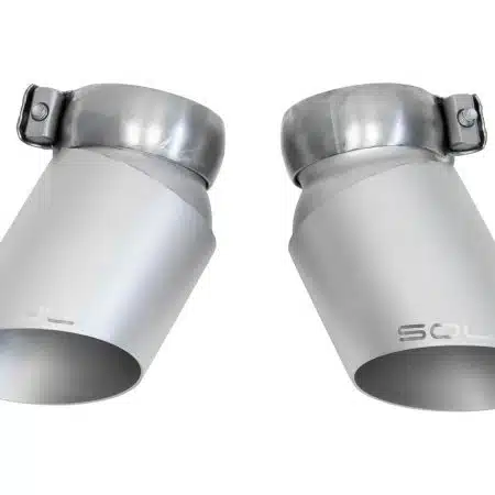 SOUL Performance GT2 Style Bolt-On Exhaust Tips for 997.2 Porsche 911 Turbo