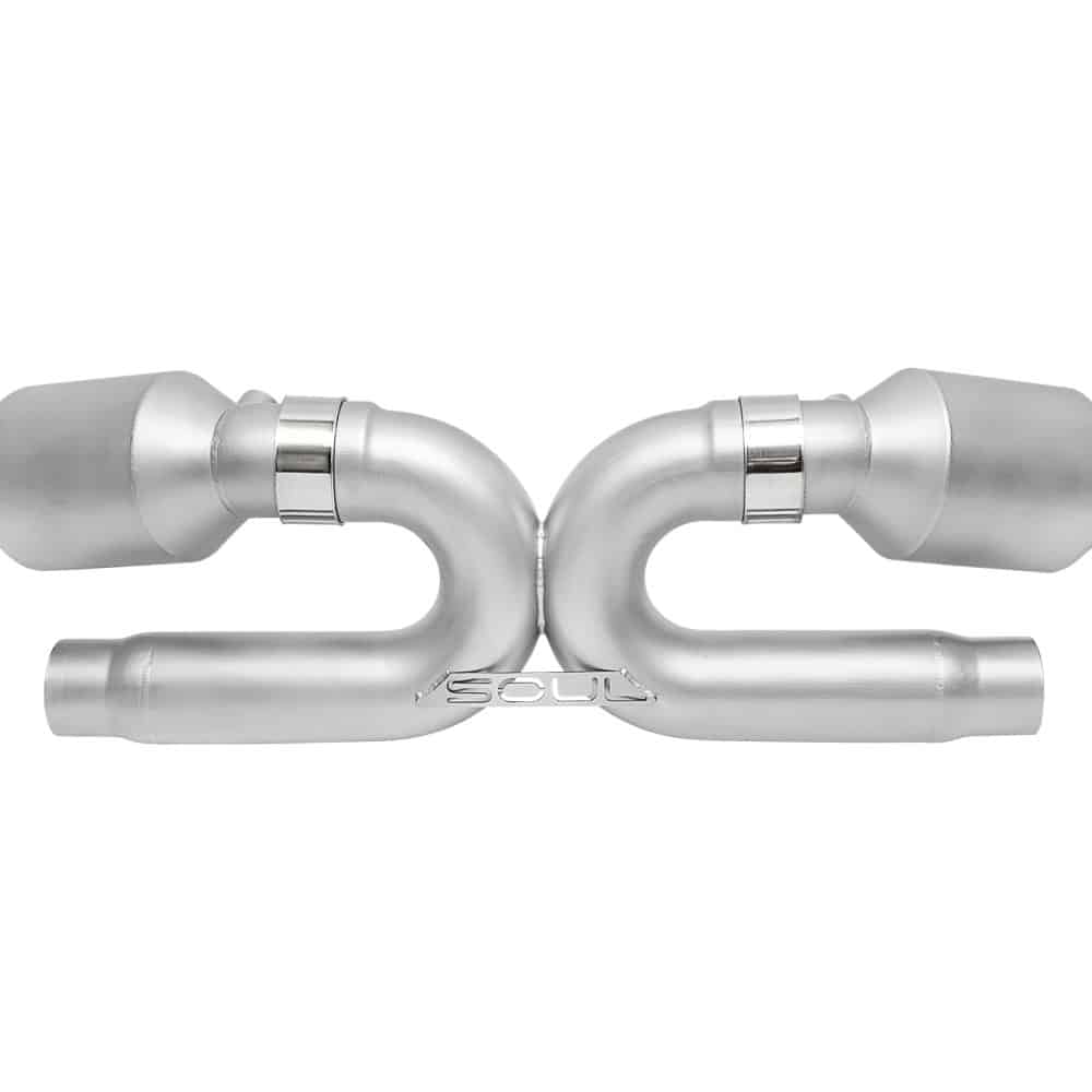 SOUL Performance X-Pipe for Porsche 997.1 Carrera Sport Cat
