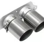 SOUL 997 GT3 Tips - Stainless Steel - Top Corner View