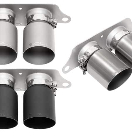 SOUL Performance Bolt-On Exhaust Tips for 991 / 992 Porsche 911 GT3 & GT3 RS