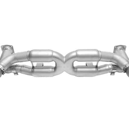 SOUL Performance Competition X-Pipe Exhaust System for 991 Porsche 911 Turbo / Turbo S