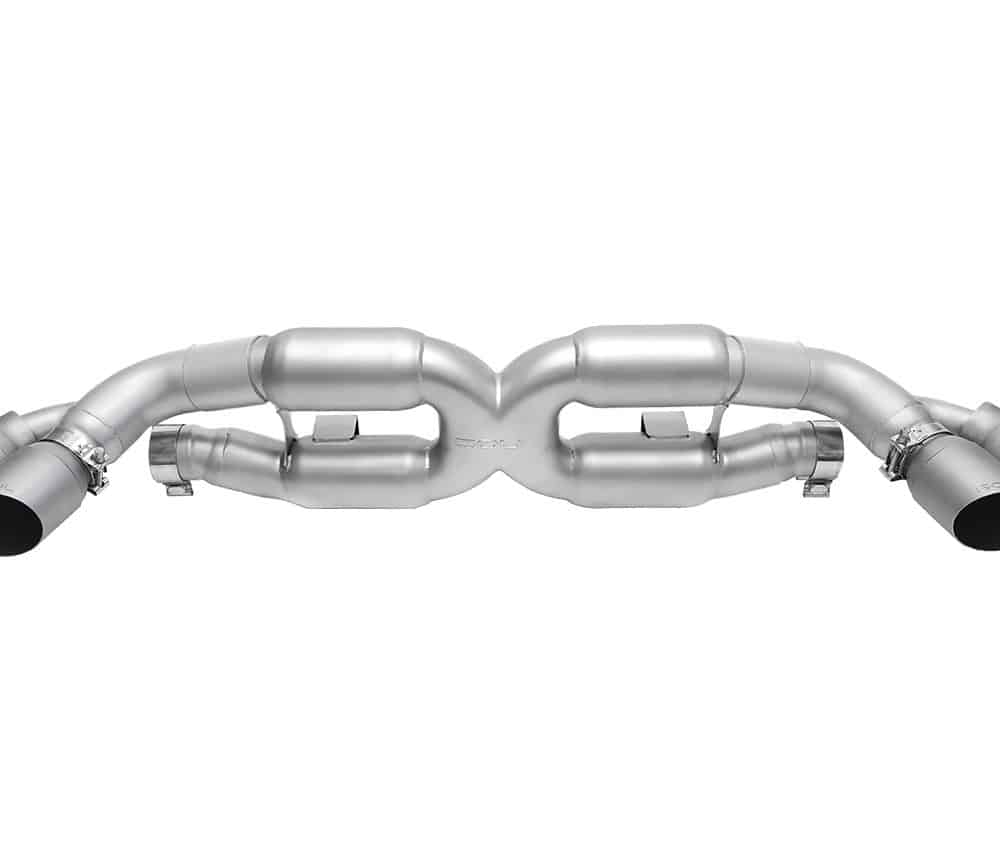 SOUL Performance X-Pipe Exhaust System for 991 Porsche 911 Turbo / Turbo S
