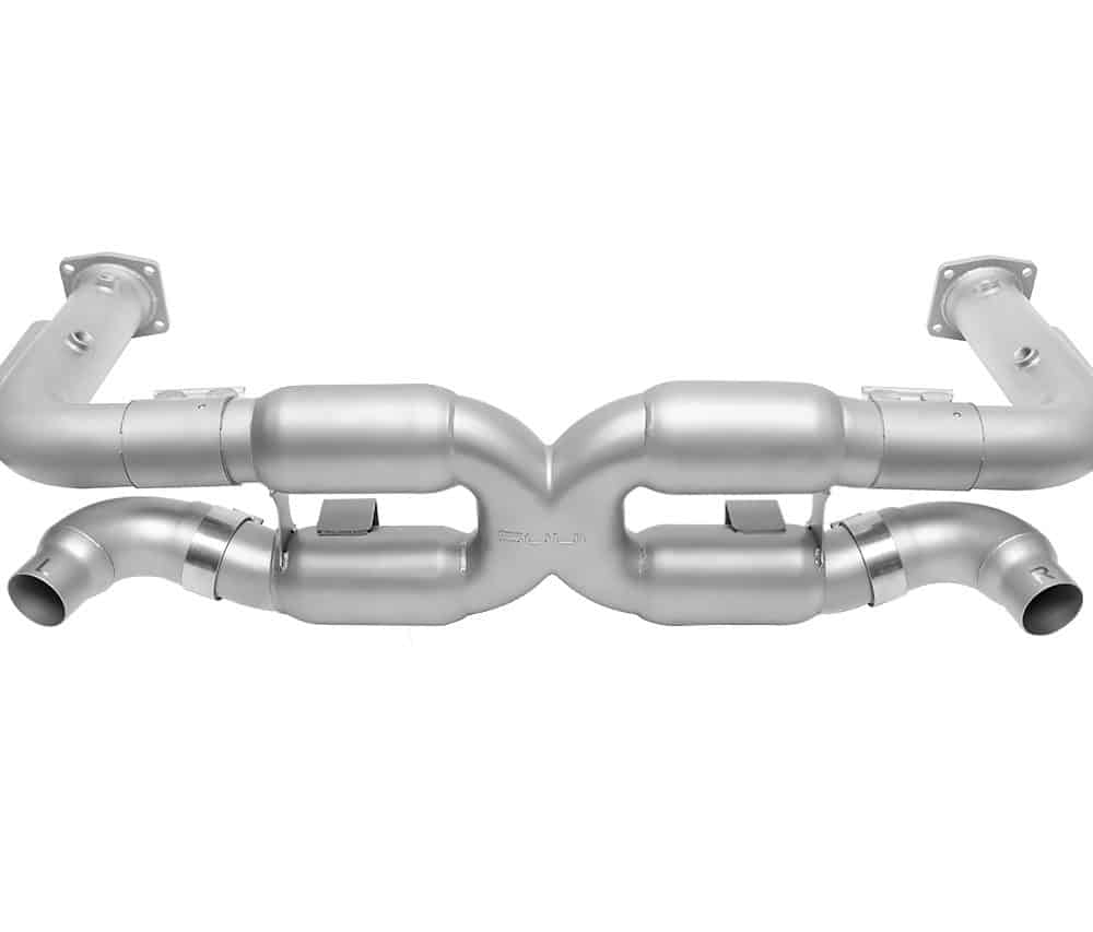 Porsche 911 996 Turbo Exhaust System by Soul Performance