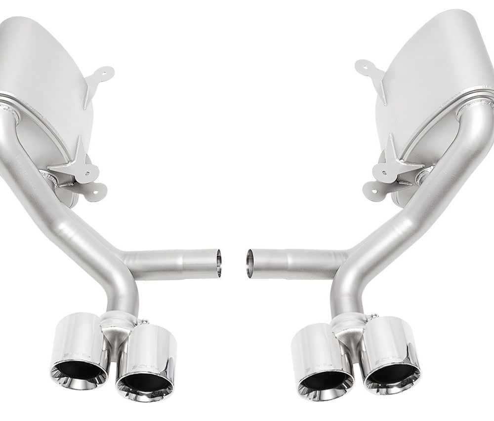 SOUL Performance Sport Side Mufflers for Porsche 997.1 Carrera