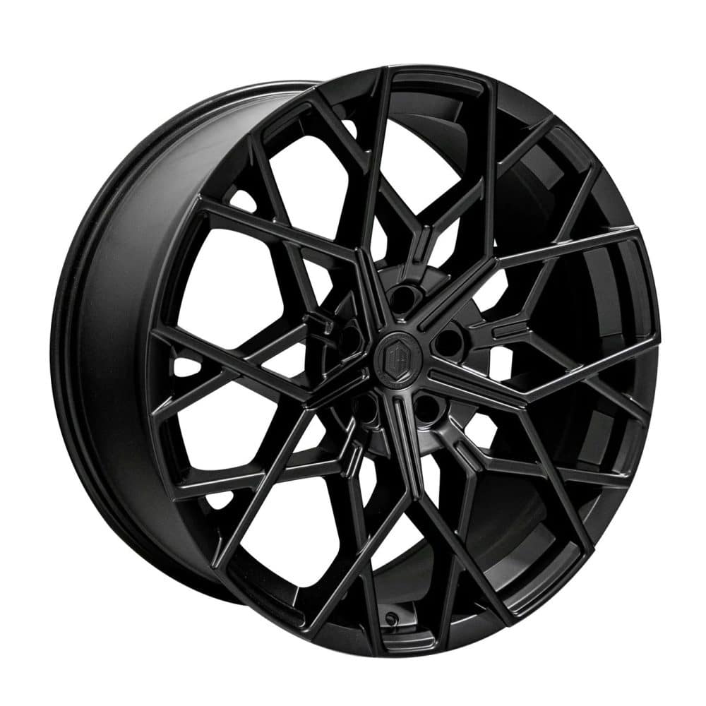Urban Automotive UC-9 Cast Wheel Set for L460 Land Rover Range Rover in Satin Black - Front Side View