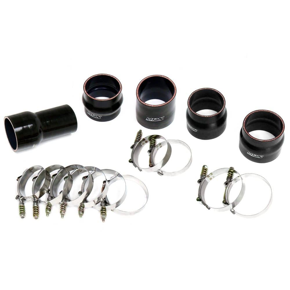 HPS Intercooler Charge Pipe Kit for Chevrolet Sierra 2500 HD, Sierra 3500 HD, Silverado 2500 HD, and Silverado 3500 HD 6.6L