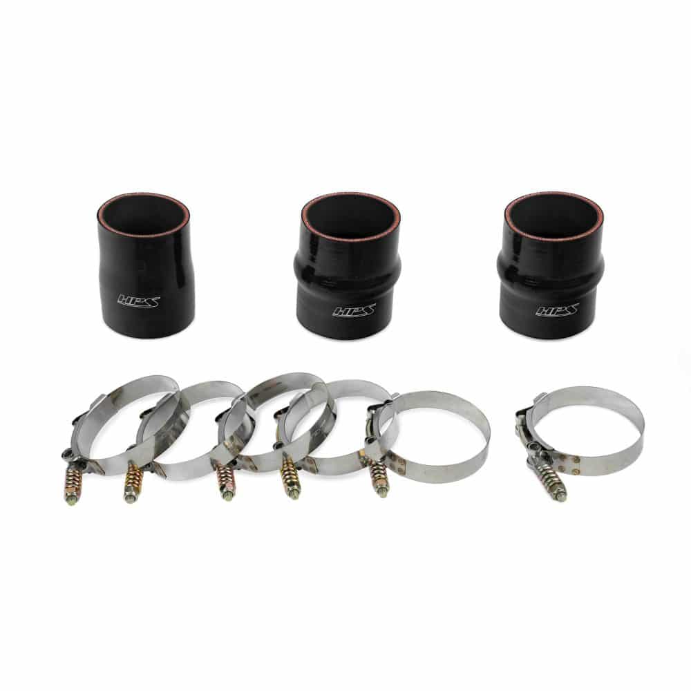 HPS Intercooler Charge Pipe Kit for Chevrolet Sierra 2500 HD, Sierra 3500 HD, Silverado 2500 HD, and Silverado 3500 HD 6.6L Turbo