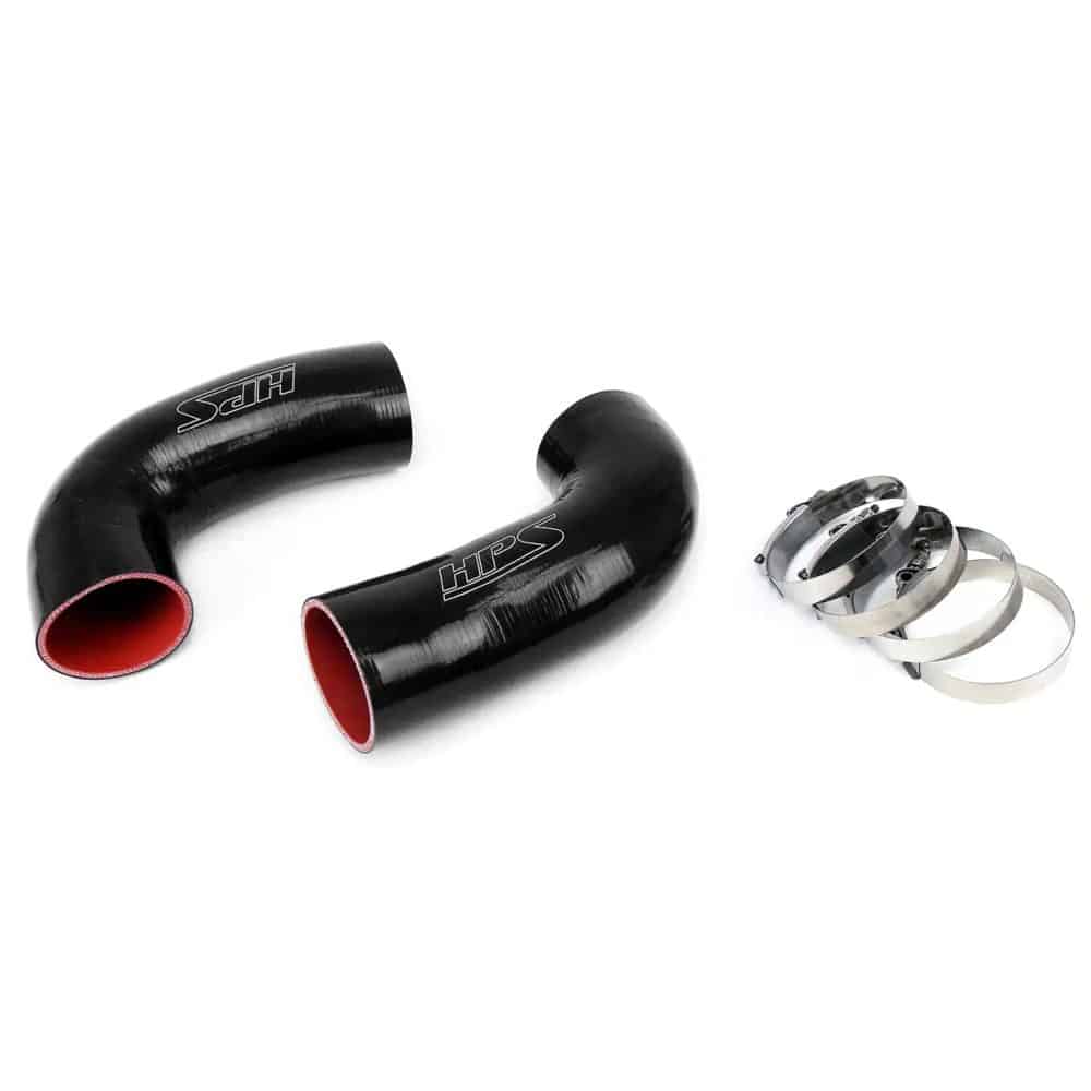 HPS Silicone Post-MAF Air Intake Hose Kit for E39 BMW M5 5L - Black finish