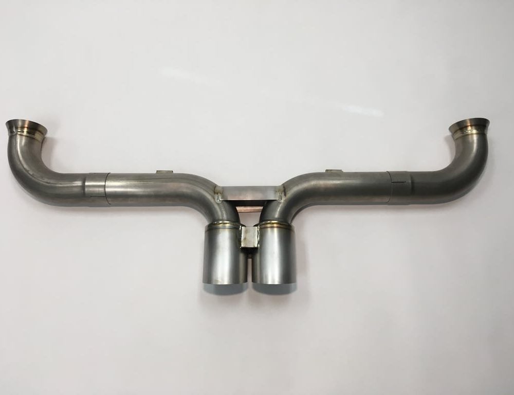 SharkWerks 991 Titanium Track Exhaust