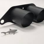 SharkWerks 88mm Lightweight Exhaust Tips for 997 Porsche 911 GT3 / GT3 RS [SHAX173]