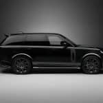 Urban Automotive Widetrack Package for L460 Land Rover Range Rover, Installed on Black L460 - Side View of Vehicle