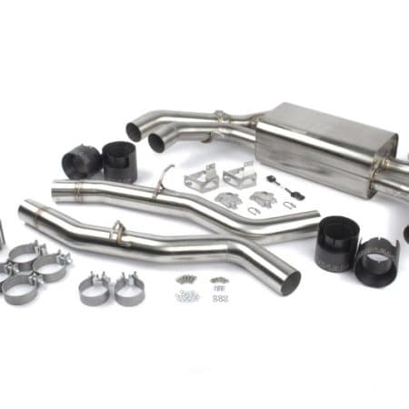 Dinan Free Flow Axle-Back Exhaust with Black Tips for F97 / F98 BMW X3 M and X4 M