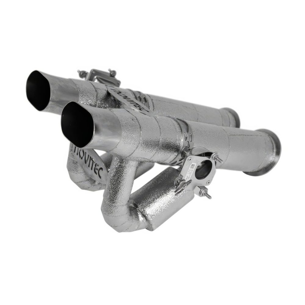 NOVITEC Temerario Race Exhaust w/ Flap