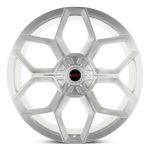 NOVITEC Vossen NL6 Temerario Wheels in Gloss Clear - Front View of Wheel