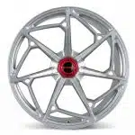 NOVITEC Vossen NL7 Temerario Wheels in Gloss Clear - Front View of Wheel