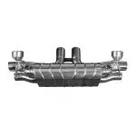 Capristo 9Yx Cayenne 3.0T Exhaust - View of Muffler