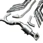 Capristo Wrangler 4xe Exhaust - Front Side View of Package