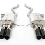 Dinan Free Flow Axle-Back Exhaust with Black Tips for E90 BMW M3